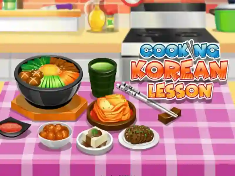 Jogo Aulas de culinária coreana online