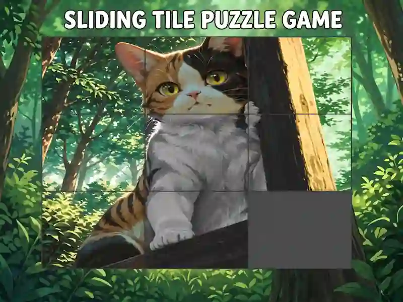 Jogo Sliding Tile Puzzle Game online