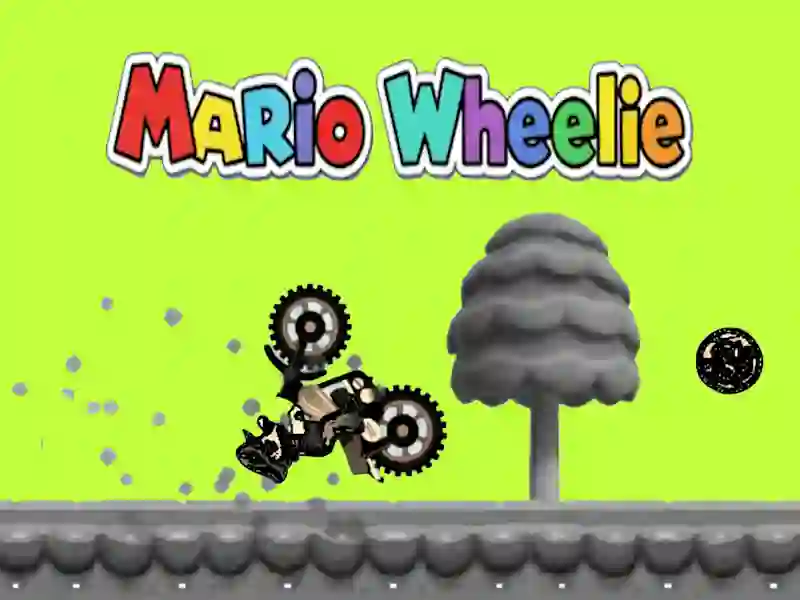 Jogo Mario Wheelie online