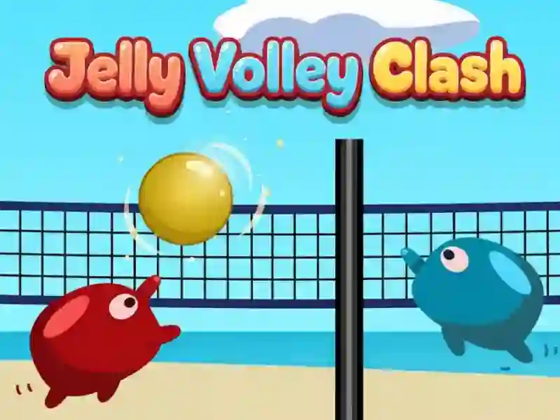 Jogo Confronto de vôlei de gelatina online