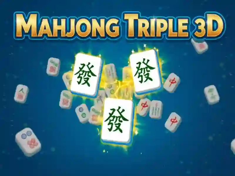 Jogo Jogo triplo de peças 3D de Mahjong online