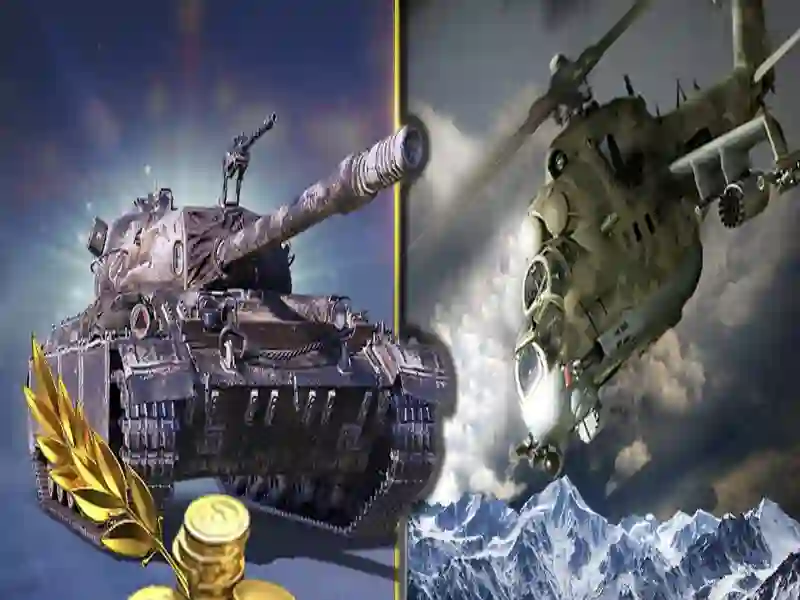 Jogo Estratégia de guerra. Tanques e helicópteros online