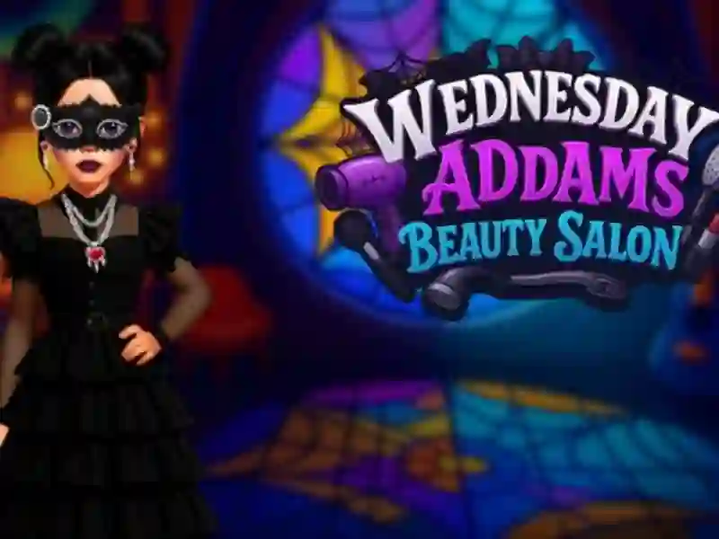 Jogo Quarta-feira Addams Salão de Beleza online
