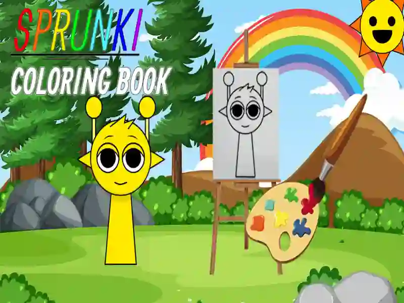 Jogo Livro para colorir Spunki online