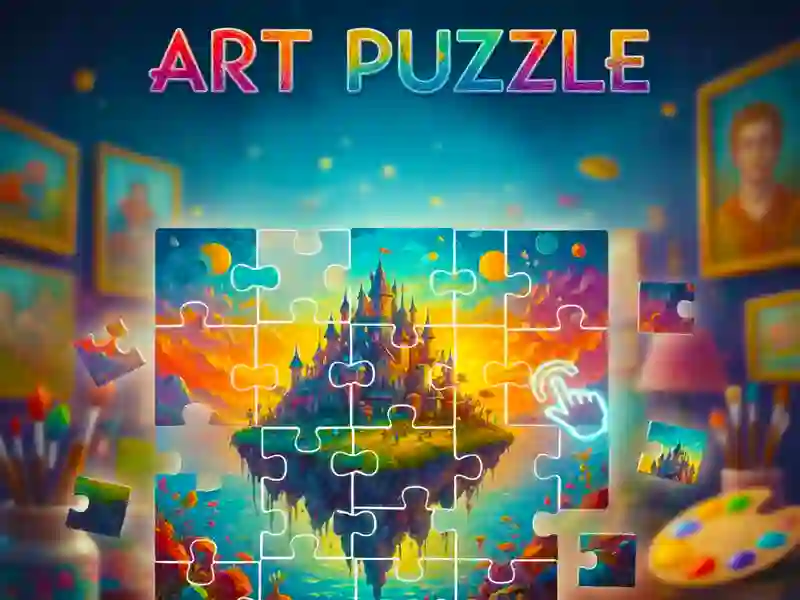 Jogo Quebra-cabeça de arte online Jogo Quebra-cabeça de arte online
