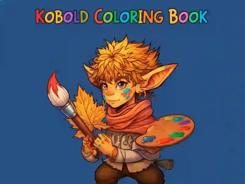 Jogo Livro para colorir Kobold online