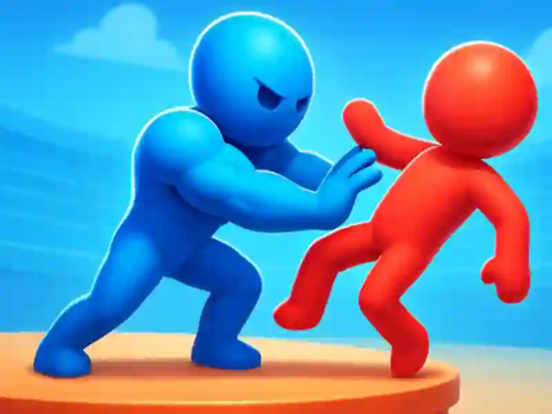 Jogo Pusher do exército Stickman online