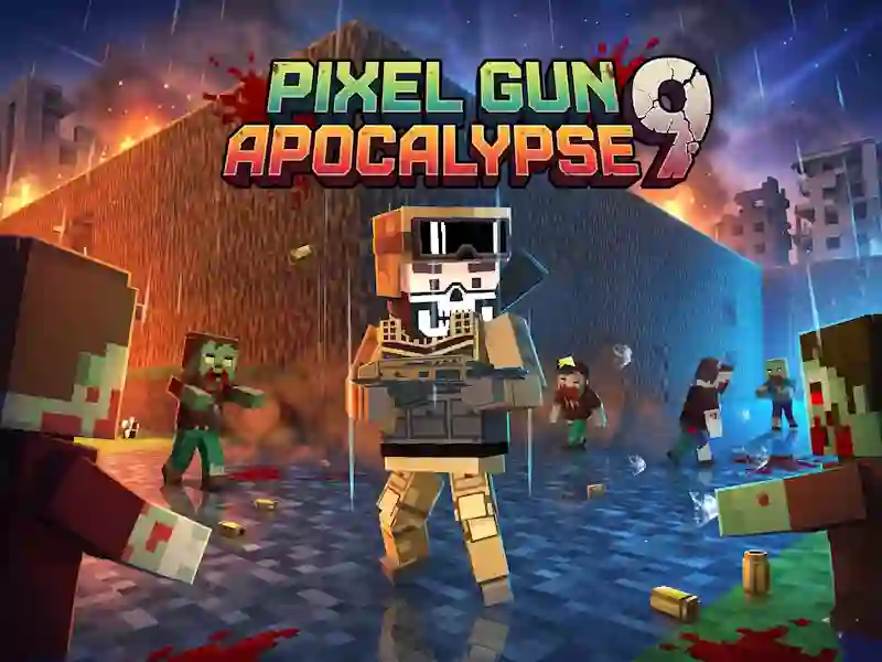 Jogo Pixel gun apocalypse 9 online