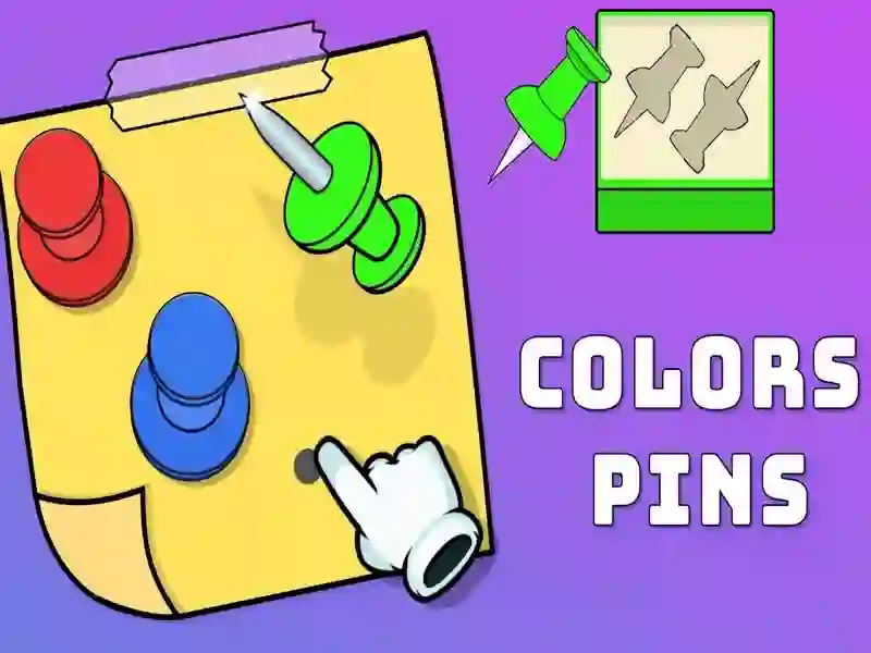 Jogo Pinos de cores online