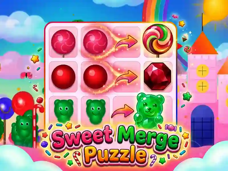 Jogo Sweet Merge Puzzle online