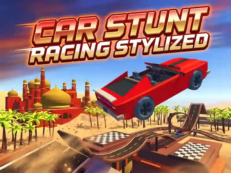 Jogo Car Stunt Racing Stylized online