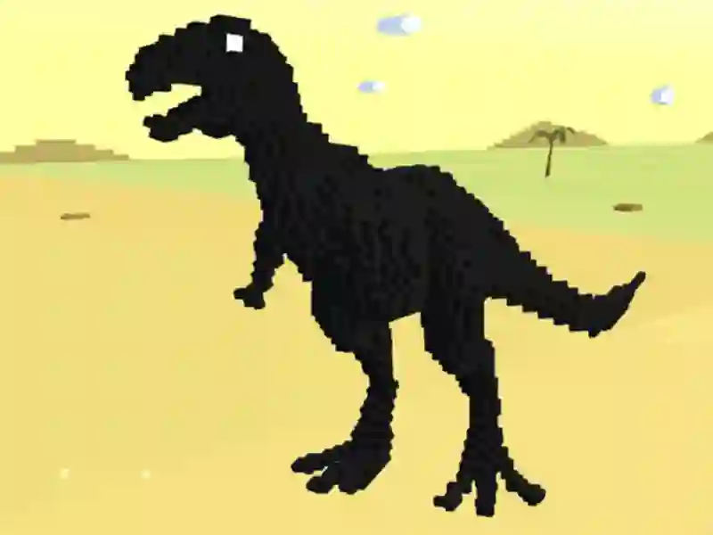 Jogo Dino T Rex Corrida 3D online