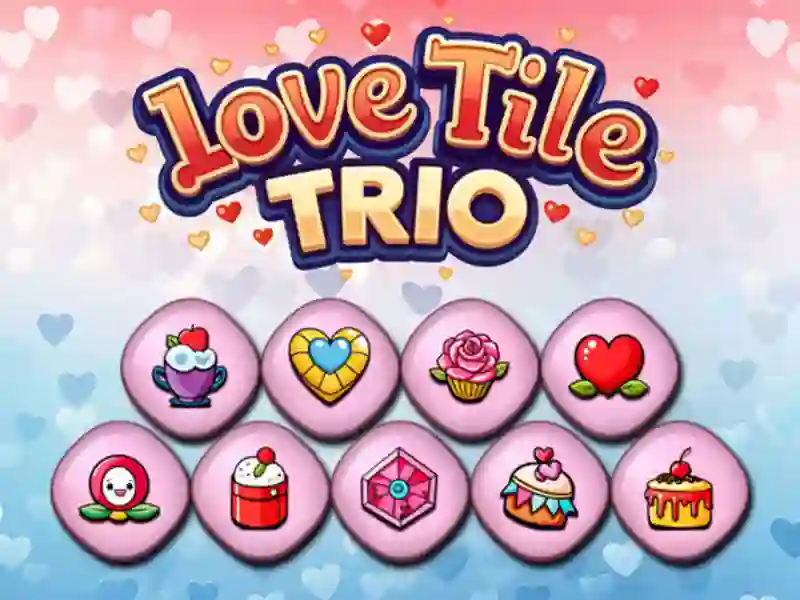 Jogo Trio de azulejos de amor online