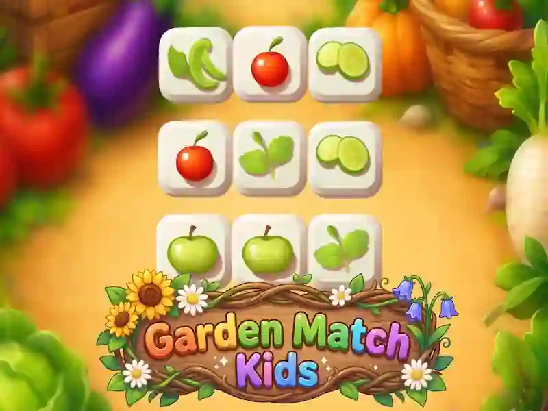 Jogo Garden Match Kids online