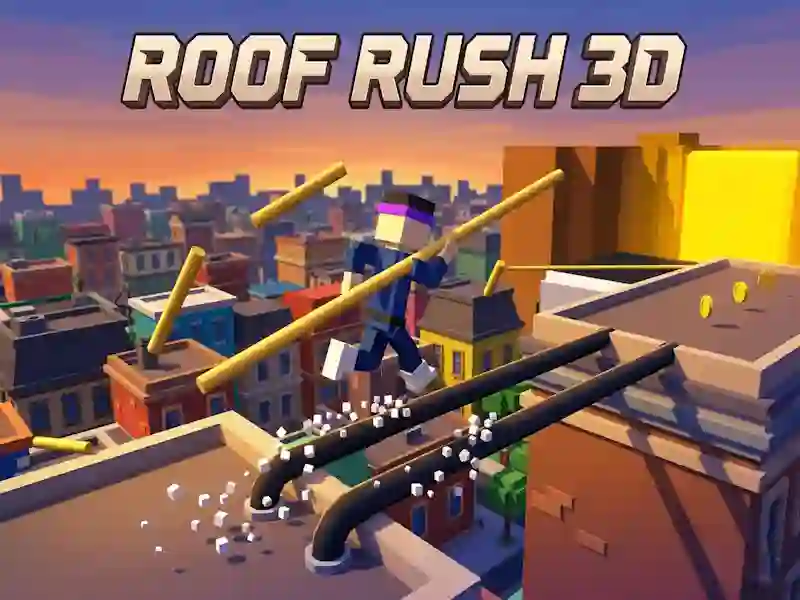Jogo Roof Rush 3D online