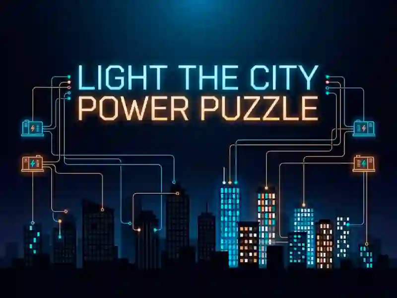 Jogo Light the City Power Puzzle online