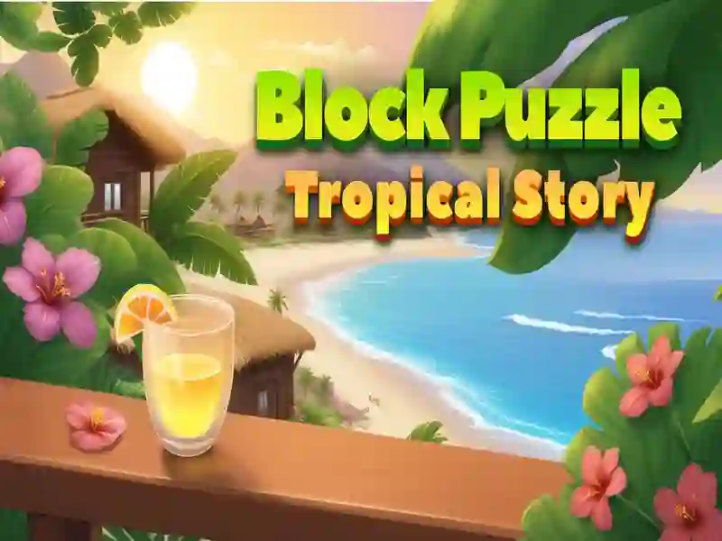 Jogo Block Puzzle Tropical Story online Jogo Block Puzzle Tropical Story online