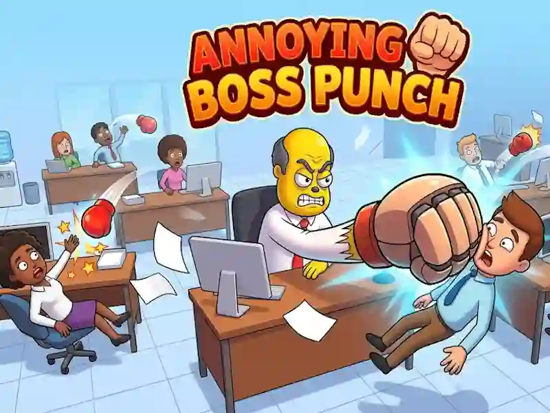 Jogo Annoying Boss Punch online