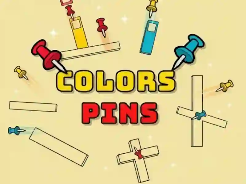 Jogo Alfinetes de cores online