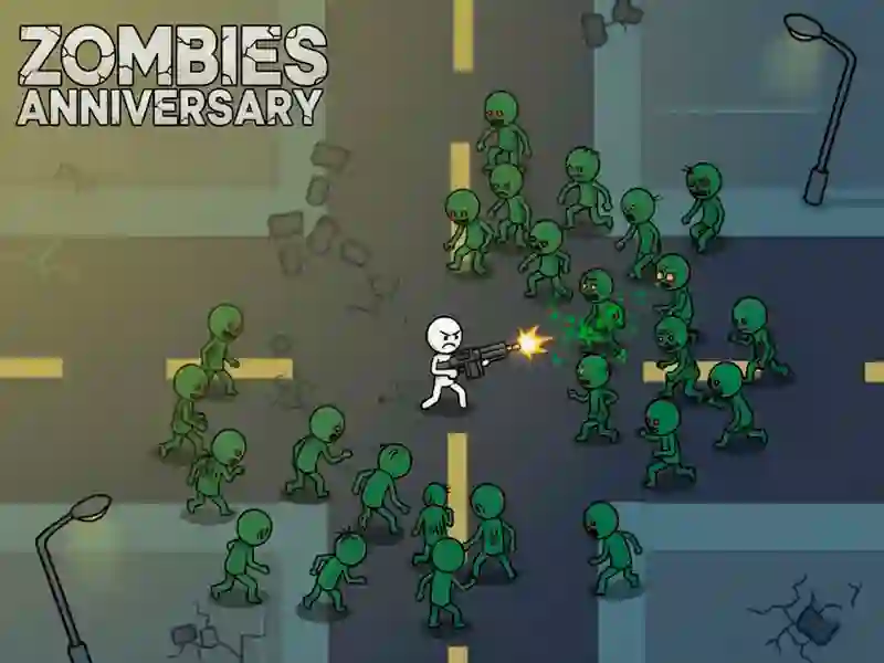 Jogo Aniversário de Zumbis online