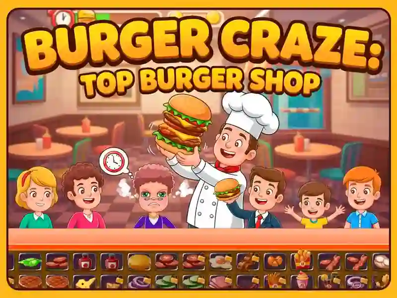 Jogo Burger Craze: a melhor hamburgueria online
