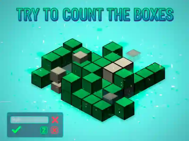 Jogo Tente contar as caixas online