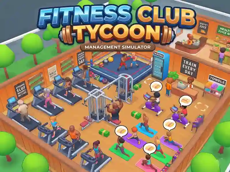 Jogo Fitness Club Tycoon online