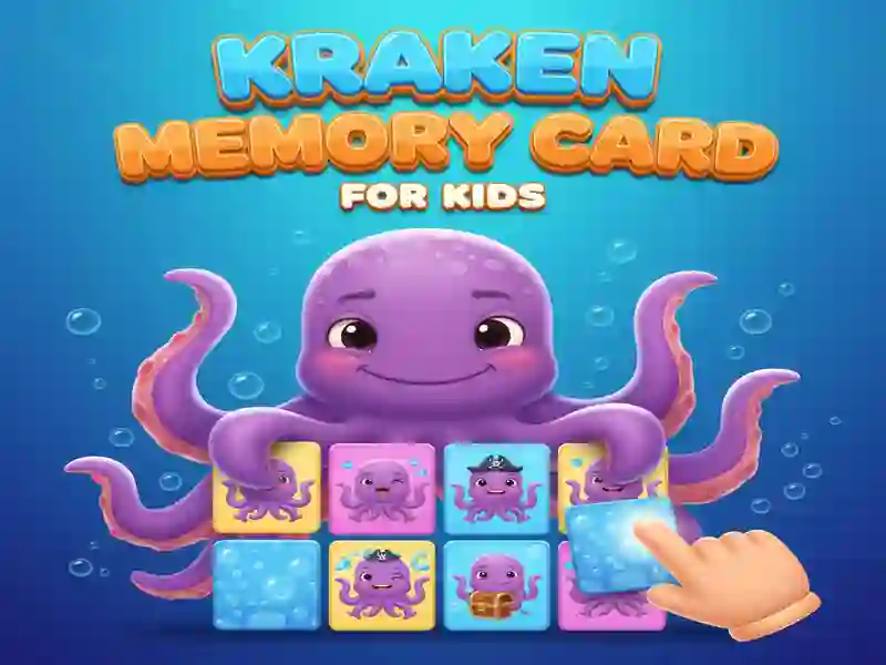 Jogo Cartão de memória Kraken para crianças online