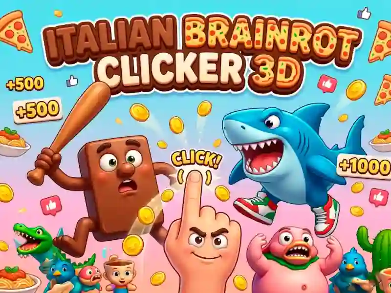 Jogo Italian Brainrot Clicker 3D online