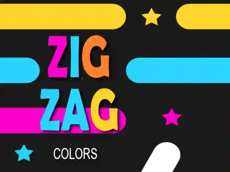 Jogo Cores em zigue-zague online
