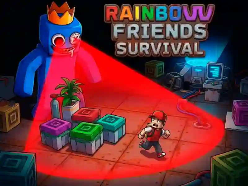 Jogo Rainbow Friends Survival online