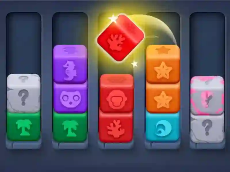 Jogo Classificação de bloco de cores online Jogo Classificação de bloco de cores online