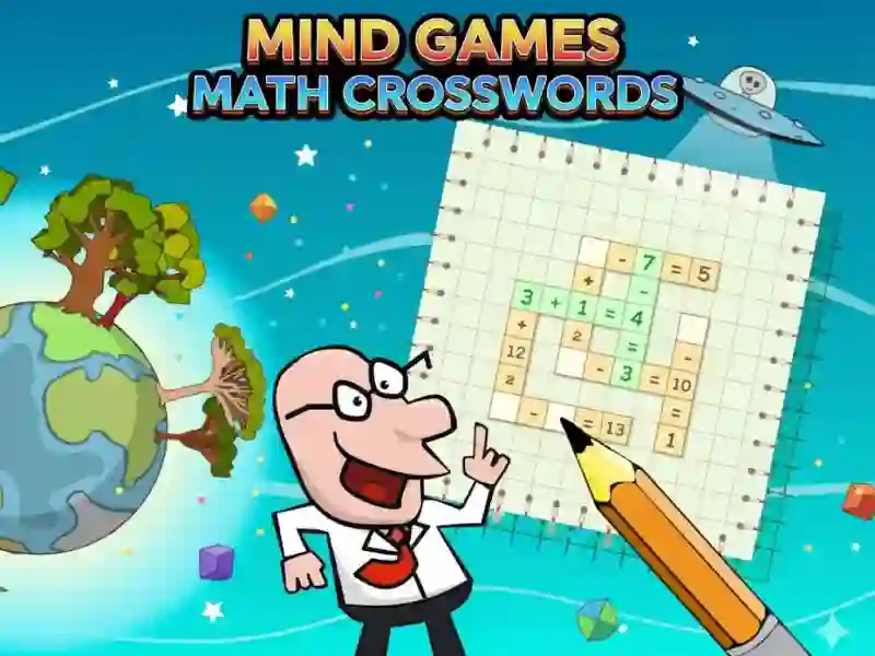 Jogo Jogos Mentais Palavras Cruzadas Matemáticas online