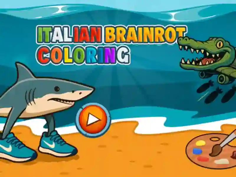Jogo Coloração italiana do cérebro online