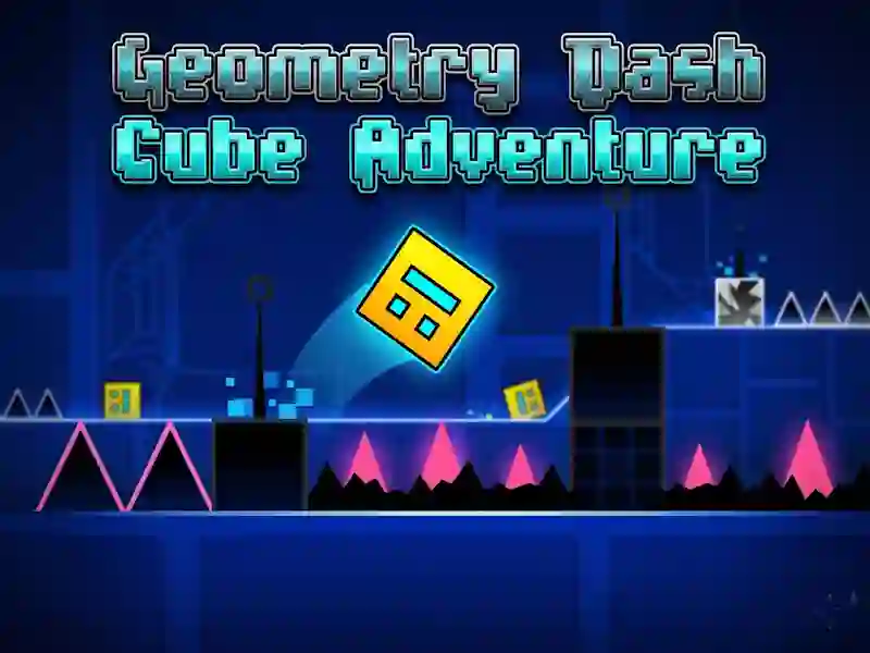 Jogo Geometria Dash Cube Aventura online