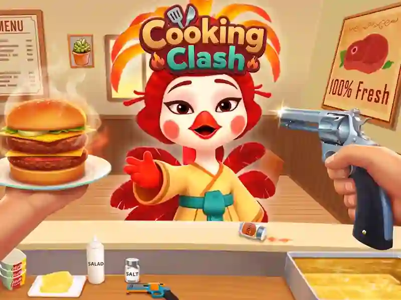 Jogo Cooking Clash online