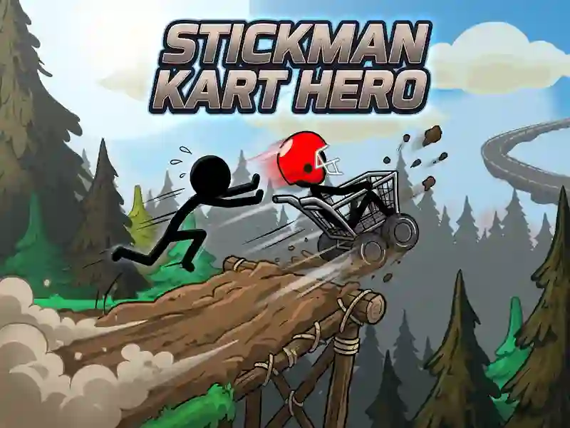 Jogo Stickman Kart Hero online