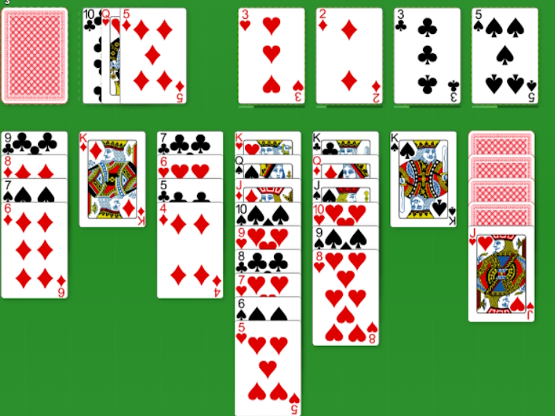 Jogo Missão do cartão: Solitaire online