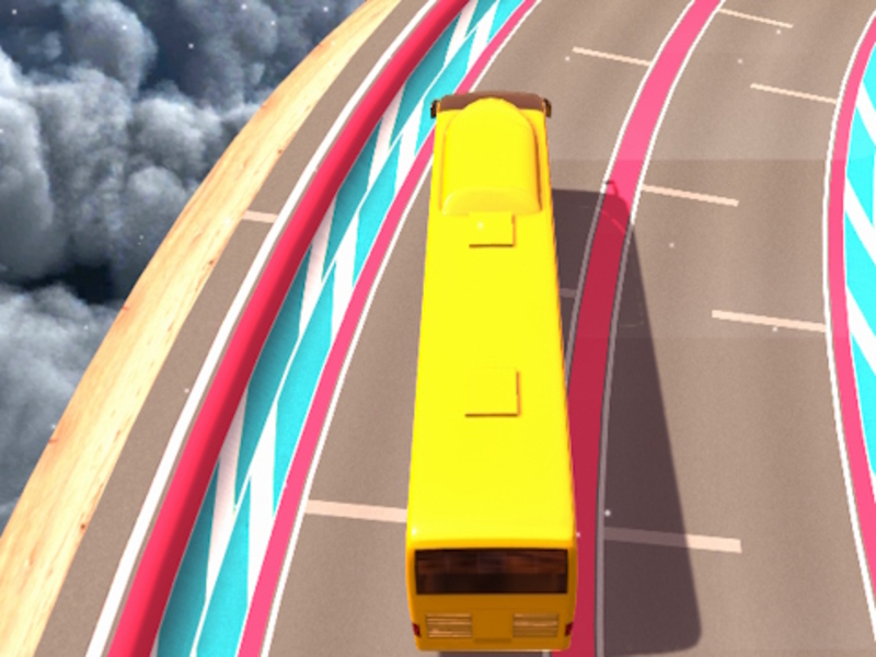 Jogo Simulador de dublê de barramento de rampa online