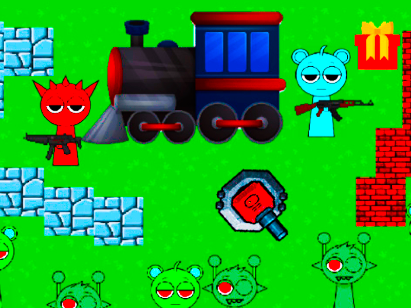 Jogo Sprunki Dead Rails online