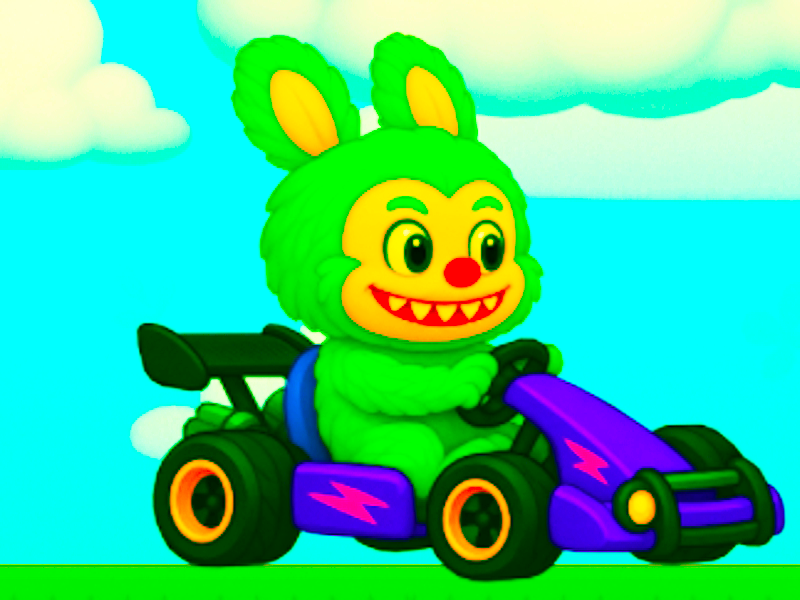 Jogo Labubu Gokart online