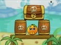 Jogo Cubra a laranja. Piratas online