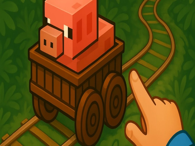 Jogo Animal em trilhos! online