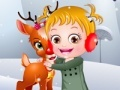 Jogo Bebê Hazel. Surpresa do rena online