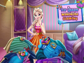 Jogo Limpeza do Guarda-Roupa da Rainha do Gelo online
