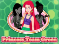 Jogo Equipa Princesa Verde online