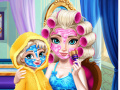 Jogo Mamãe Rainha do Gelo Maquiagem Real online