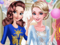 Jogo O Baile de Arendelle de Anna e Elsa online