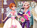 Jogo Elsa preparando o casamento de Anna online