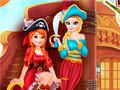 Jogo Tesouro das Meninas Piratas online